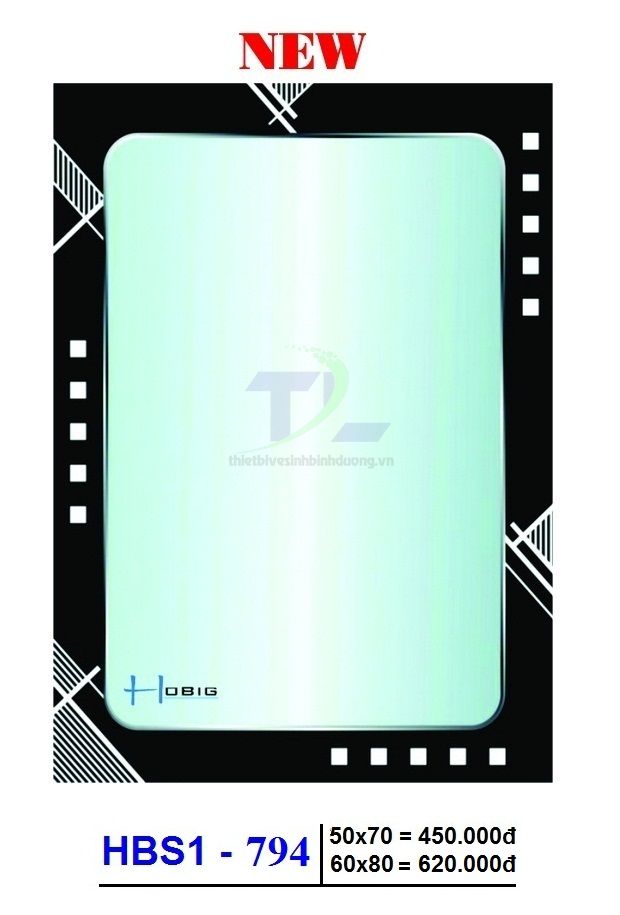 Gương soi phòng tắm HOBIG HBS1-794